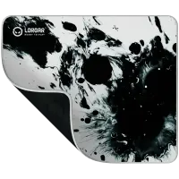 Full print white and black design, Bottom is black rubber with embossed LORGAR logo, with double side edge stitching – pilt 2