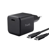 MOBILE CHARGER WALL MAXO 65W/USB-C BLACK 26046 TRUST