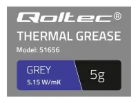 QOLTEC 51656 Qoltec Thermal paste 5.15W/