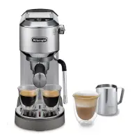 DeLonghi Dedica Duo, hõbedane - Manuaalne espressomasin