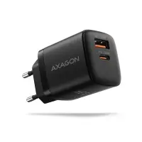 Axagon ACU-PQ33 mobiilseadme laadija Universaalne, Nutikell, Nutitelefon, Akupank, Mobiiltelefon, Tahvel Must Vahelduvvool Kiirlaadimine Hoonesisene