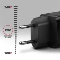 Axagon ACU-PQ33 mobiilseadme laadija Universaalne, Nutikell, Nutitelefon, Akupank, Mobiiltelefon, Tahvel Must Vahelduvvool Kiirlaadimine Hoonesisene – pilt 12