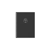 Raamatkalender KANTSLER Spiral Kartong Nädal H must 2912492001