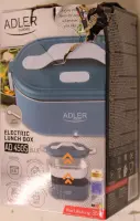 SALE OUT. | Adler Electric Lunch Box | AD 4505 | Material Plastic | Blue | DAMAGED PACKAGING AND PLASTIC, SCRATCHED