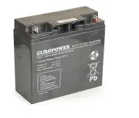 BATTERY 12V 17AH VRLA/EH17-12 EUROPOWER EMU