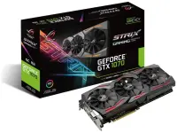 Asus GeForce GTX 1070 8GB NVIDIA, 8 GB, GeForce GTX 1070, GDDR5-SDRAM, PCI Express 3.0, HDMI ports quantity 2, DVI-D ports quantity 1, Cooling type Active, Processor frequency 1657 MHz