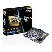 Asus H110M-A/M.2 Processor family Intel, Processor socket LGA1151, DDR4-SDRAM, Memory slots 2, Supported hard disk drive interfaces M.2, Serial ATA III, Chipset Intel H, Micro ATX