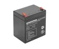 BATTERY 12V 5AH VRLA/EP5-12T2 EUROPOWER EMU