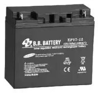BATTERY 12V 17AH VRLA/EP17-12 B1 EUROPOWER EMU