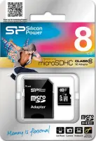Silicon Power | 8 GB | MicroSDHC | Flash memory class 10 | SD adapter – pilt 6
