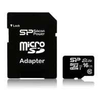 Silicon Power | Elite UHS-I | 16 GB | MicroSDHC | Flash memory class 10 | SD adapter – pilt 4