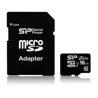 Silicon Power | Elite UHS-I | 16 GB | MicroSDHC | Flash memory class 10 | SD adapter – pilt 5