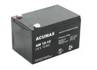 BATTERY 12V 12AH VRLA/AM12-12T2 ACUMAX EMU