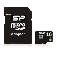 Silicon Power | 16 GB | MicroSDHC | Flash memory class 10 | SD adapter – pilt 2