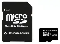 Silicon Power | 16 GB | MicroSDHC | Flash memory class 10 | SD adapter – pilt 4