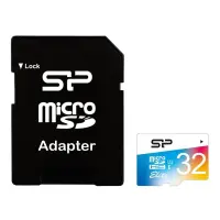 Silicon Power Elite UHS-1 Colorful 32 GB, MicroSDHC, Flash memory class 10, SD adapter – pilt 7