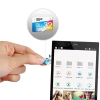 Silicon Power Elite UHS-1 Colorful 32 GB, MicroSDHC, Flash memory class 10, SD adapter – pilt 8