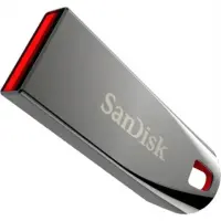 Sandisk Flash Drive Cruzer Force 16 GB, USB 2.0, Chrome