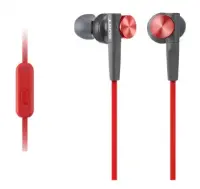 Sony MDR-XB50AP In-ear, Red