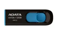 ADATA DashDrive UV128 128GB USB-välkmälu USB tüüp A 3.2 Gen 1 (3.1 Gen 1) Must, Sinine – pilt 4