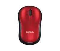 Logitech Mouse M185 Wireless, Red