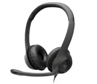 Logitech | Computer headset | H390 | Built-in microphone | USB Type-A | Black – pilt 12
