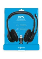 Logitech | Computer headset | H390 | Built-in microphone | USB Type-A | Black – pilt 18