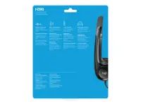 Logitech | Computer headset | H390 | Built-in microphone | USB Type-A | Black – pilt 27