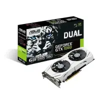ASUS DUAL-GTX1060-6G graafikakaart GeForce GTX 1060 6 GB GDDR5