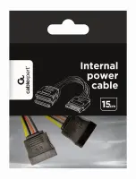 CABLE POWER SPLITTER SATA/0.15M CC-SATAM2F-01 GEMBIRD – pilt 2
