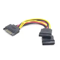 CABLE POWER SPLITTER SATA/0.15M CC-SATAM2F-01 GEMBIRD – pilt 3