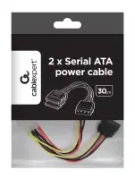 CABLE POWER SATA X2 30CM/CC-SATA-PSY-0.3M GEMBIRD – pilt 3