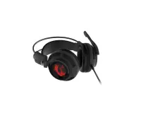 MSI DS502 GAMING HEADSET kõrvaklapid ja peakomplekt Kõrvaklapp Juhtmega ühendatud Peavõru Mängimine Must, Punane – pilt 5