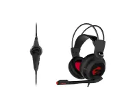 MSI DS502 GAMING HEADSET kõrvaklapid ja peakomplekt Kõrvaklapp Juhtmega ühendatud Peavõru Mängimine Must, Punane – pilt 13