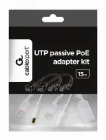 NET POE ADAPTER CABLE KIT/PP12-POE-0.15M-W GEMBIRD