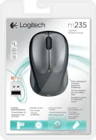 Logitech | Mouse | M235 | Wireless | Grey/ black – pilt 9