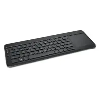 Microsoft N9Z-00009 All-in-One Media Keyboard Multimedia Wireless Batteries included NORD Black 434 g