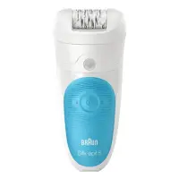 Braun Epilator Silk-épil 5 5-511 Operating time 30 min, Cordless, Number of intensity levels 2, Number of speeds 2, Turquoise/ White, Accumulator