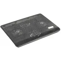 Gembird Notebook cooling stand NBS-2F17-01  Metal, Plastic, Black, 440 g