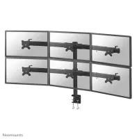 Neomounts FPMA-D700D6 monitori kinnitus ja alus 68,6 cm (27") Laud Must – pilt 20