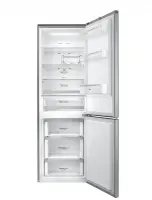 LG Refrigerator GBB59PZFZS Free standing, Combi, Height 190 cm, A++, No Frost system, Fridge net capacity 225 L, Freezer net capacity 93 L, Display, 37 dB, Inox