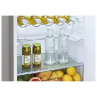 LG Refrigerator GBB59PZFZS Free standing, Combi, Height 190 cm, A++, No Frost system, Fridge net capacity 225 L, Freezer net capacity 93 L, Display, 37 dB, Inox