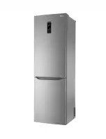 LG Refrigerator GBB59PZFZS Free standing, Combi, Height 190 cm, A++, No Frost system, Fridge net capacity 225 L, Freezer net capacity 93 L, Display, 37 dB, Inox
