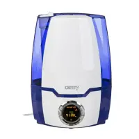 Humidifier Camry CR 7952 White/Blue, Type Ultrasonic, 32 W, Humidification capacity 320 ml/hr, Water tank capacity 5.2 L, Suitable for rooms up to 25 m²