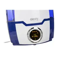 Humidifier Camry CR 7952 White/Blue, Type Ultrasonic, 32 W, Humidification capacity 320 ml/hr, Water tank capacity 5.2 L, Suitable for rooms up to 25 m²