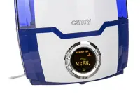 Humidifier Camry CR 7952 White/Blue, Type Ultrasonic, 32 W, Humidification capacity 320 ml/hr, Water tank capacity 5.2 L, Suitable for rooms up to 25 m²