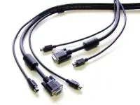 Newstar KVM Switch cable, PS/2 KVM-kaabel 5 m Must