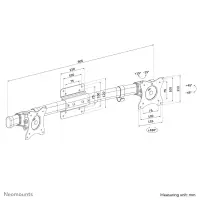 Neomounts FPMA-CB100BLACK monitori kinnituse tarvik – pilt 17