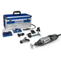 Dremel 4000 Series High Performance Platinum Edition Rotary Tool Kit with 128 Accessories