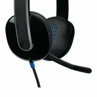 Logitech | Headset | H540 | Built-in microphone | USB Type-A | Black – pilt 13